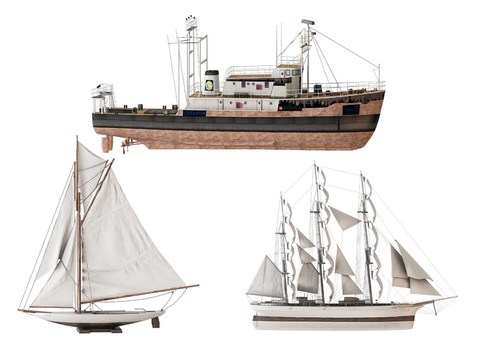 modern sailing ship