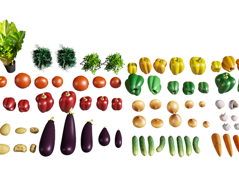 Vegetables Fruits and Vegetables Pepper Eggplant Tricholoma Tomato Carrot