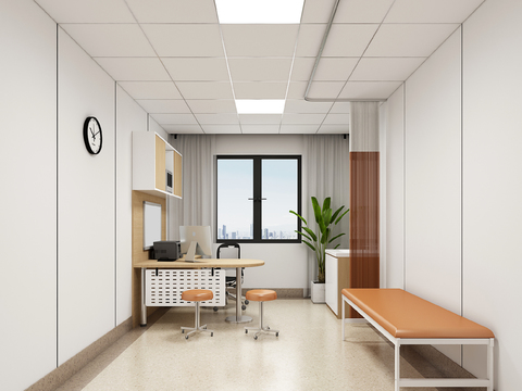 Modern hospital consulting room free of charge