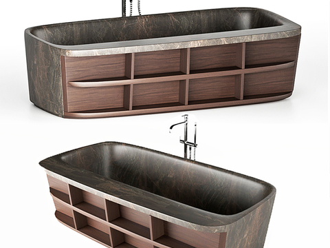 Modern bathtub free