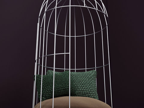 Modern Metal Hanging Chair Free