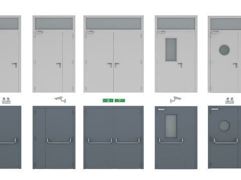 Modern fire door fire door