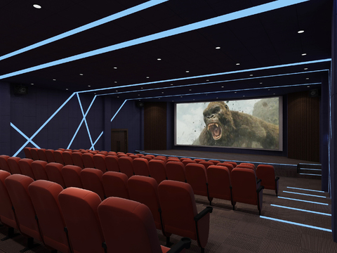 Modern Cinema Projection Hall