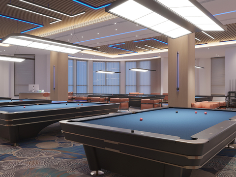 Billiard Hall Billiard Room