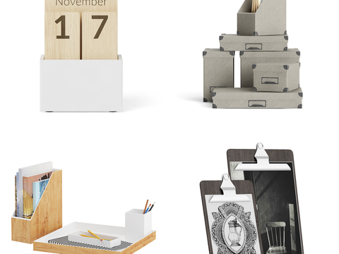 Modern Office Stationery Ornaments