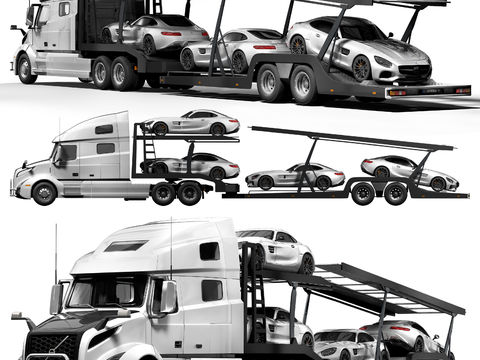 Volvo Cars Transporter Truck