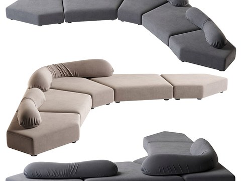 EDRA multiplayer sofa d model