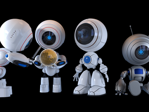 Modern space robots for children