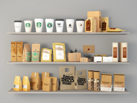 Coffee supplies kraft paper coffee cup