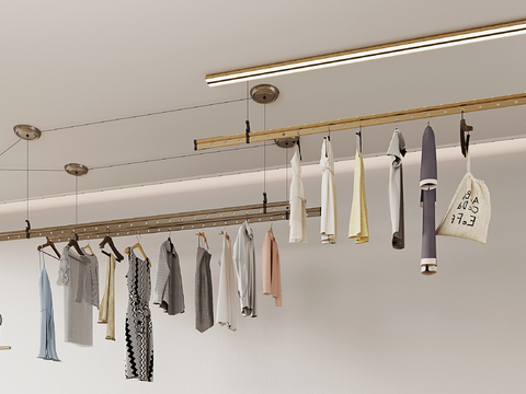 Electric clothes bar drying rack