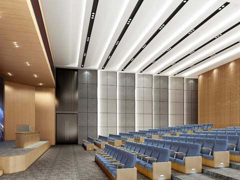 Modern multi-function hall lecture hall