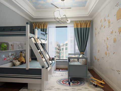 Modern kids Bedroom boys room free