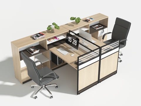 Office Desk and Chair Card Desk