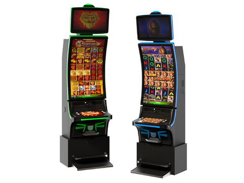 Video game arcade slot machine