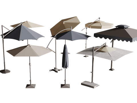 Outdoor Umbrella Sunshade Folding Umbrella