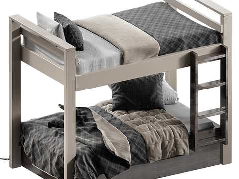 Modern Solid Wood Bed