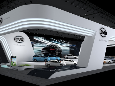 Hyundai BYD Auto Booth Showroom I