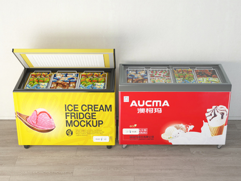 Ice Cream Cabinet Freezer