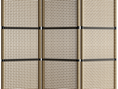 Flexform woven screen partition