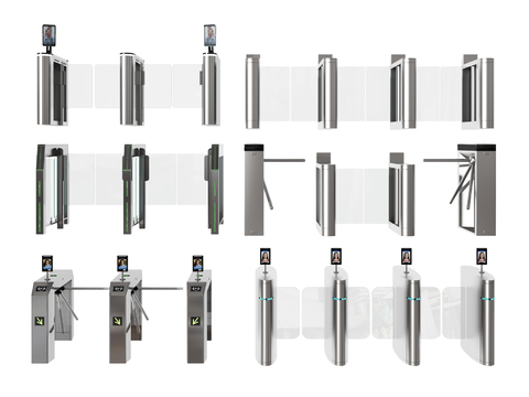 Automatic gate gate gate face recognition machine