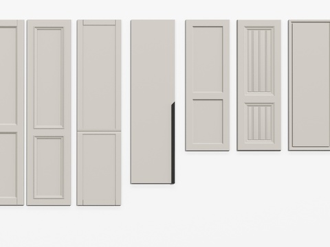 Modern paint door panel