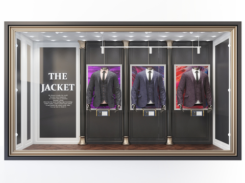 Modern Men's Suit Window