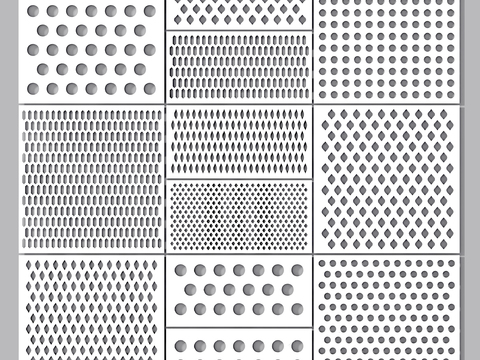 Modern Punched Plate Perforated Plate