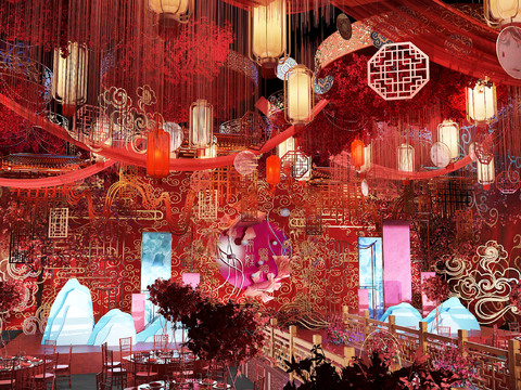 New Chinese Wedding Banquet Hall