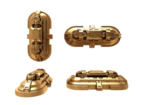 Metal components of modern machinery