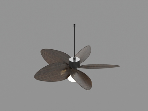 Nordic minimalist fan leaf art fan free