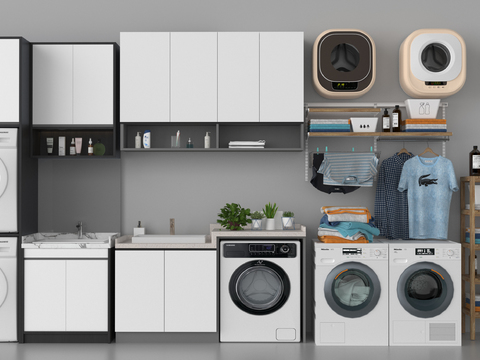 wall-hanging washing machine drum washing cabinet