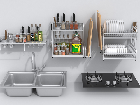 Modern Kitchenware and Utensils Combination