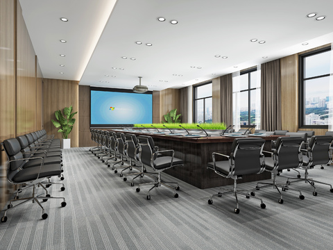 Free modern conference room