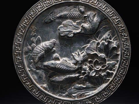 New Chinese Koi Relief Carving