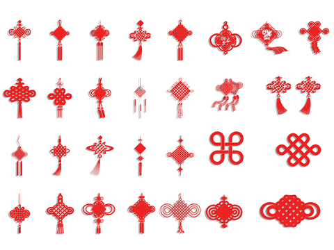 New Chinese Traditional Chinese Knot Wall Decorations