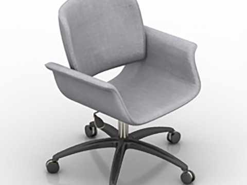 Modern Simple Fabric Stainless Steel Removable Office Chair Free