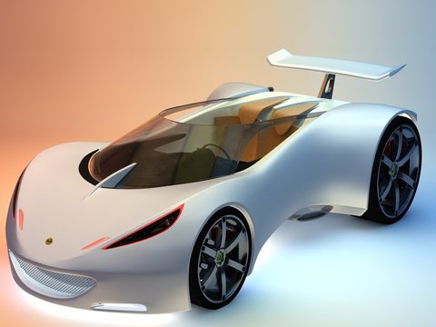 Postmodern Creative Super sports car Free