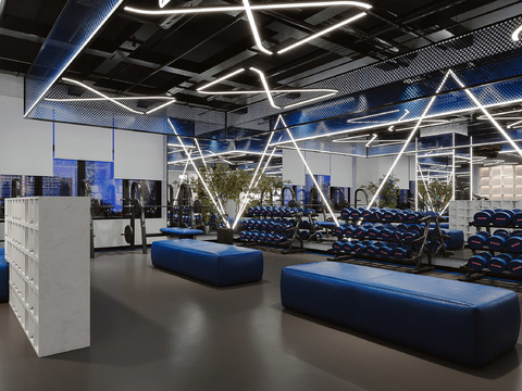 Industrial wind gym