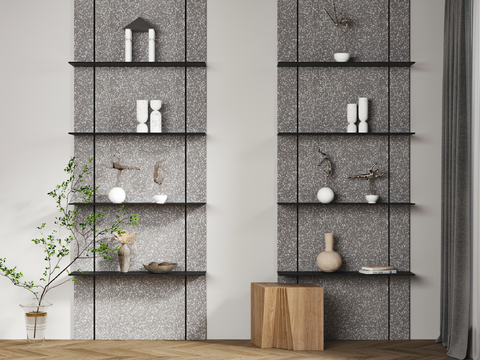 Modern laminate shelf