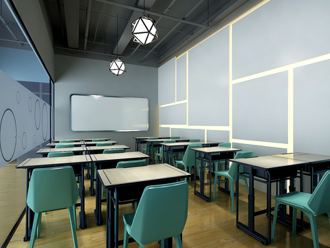 Modern Training Classroom