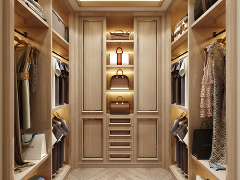 Modern Wardrobe Cloakroom