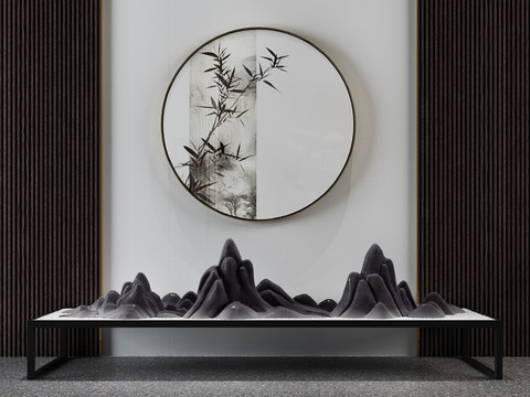 New Chinese-style rockery sculpture