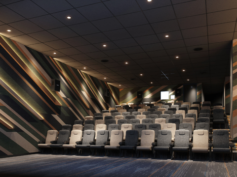 Modern Cinema Projection Hall