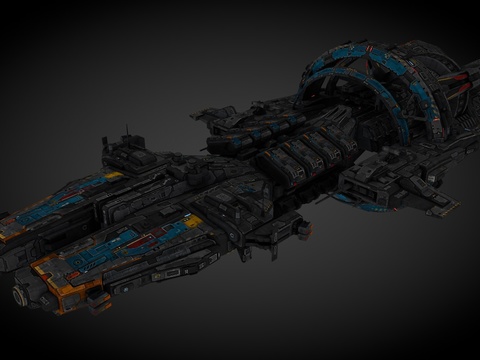 Sci-fi flying machines, spaceships, alien battleships