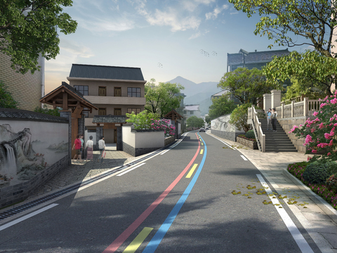 new rural construction rainbow road psd