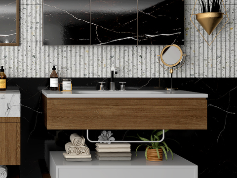 Modern Bathroom Cabinet Bathroom Supplies