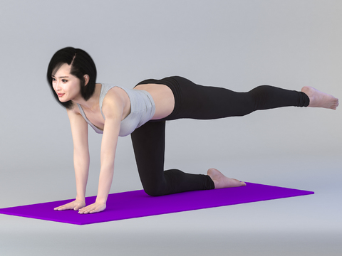 Modern Yoga Female Characters