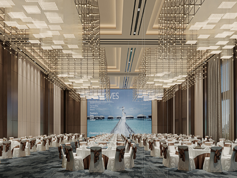 Modern Hotel Ballroom