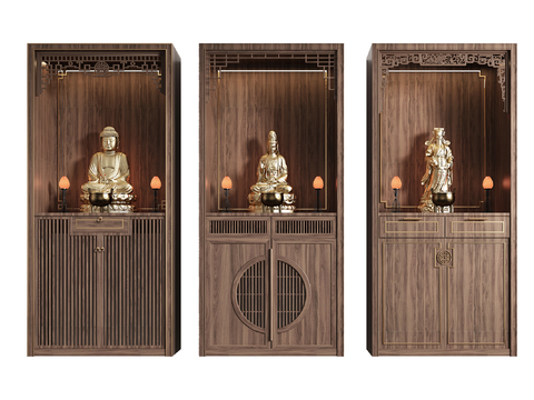 New Chinese Shrine Shrine Cabinet