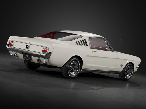 Modern Mustang Vintage sports car